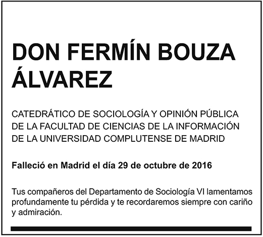Fermín Bouza Álvarez