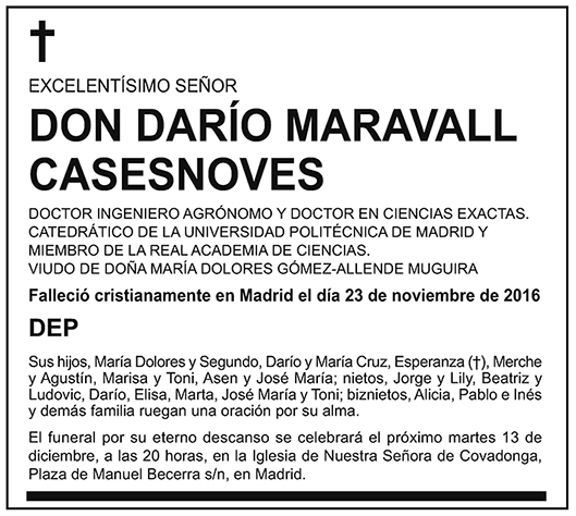 Darío Maravall Casesnoves