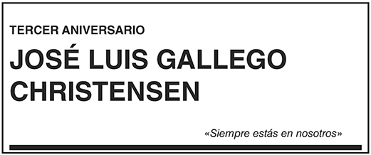 José Luis Gallego Christensen