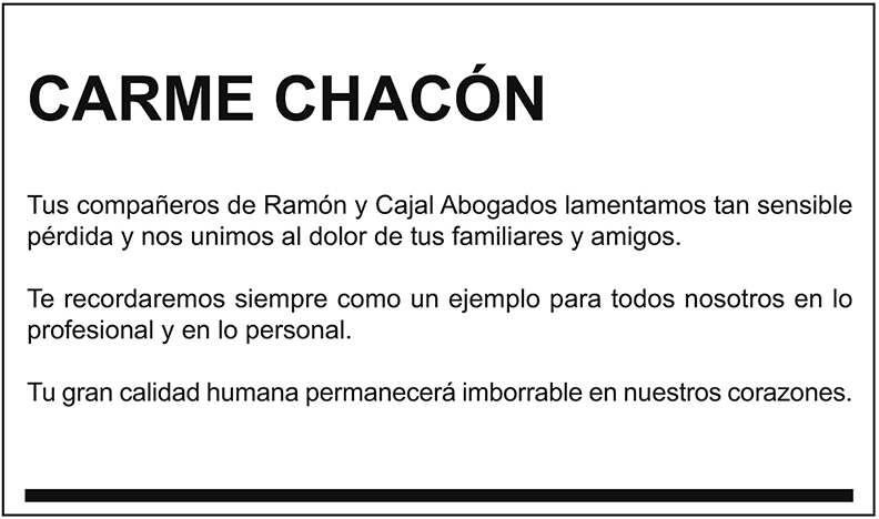 Carme Chacón