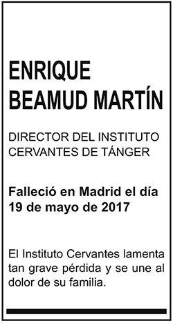 Enrique Beamud Martín